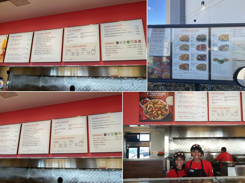 Panda Express Menu