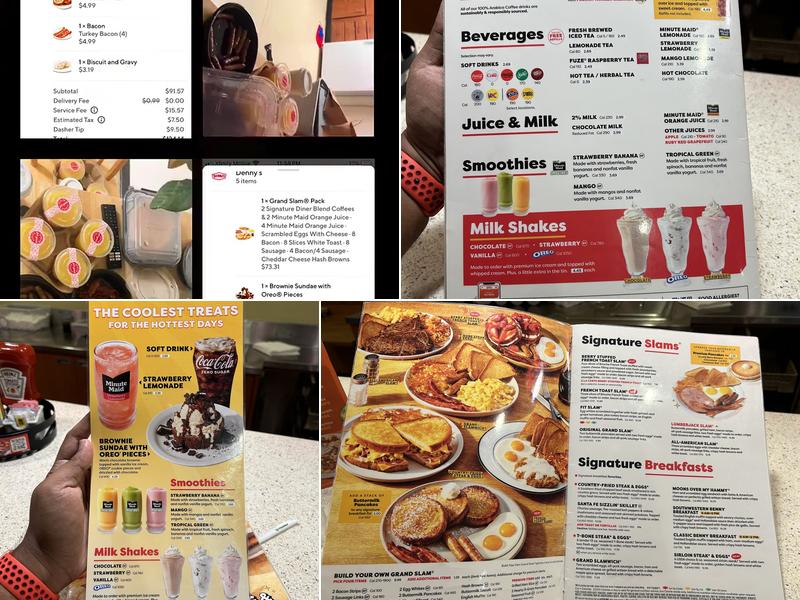 Denny's Menu