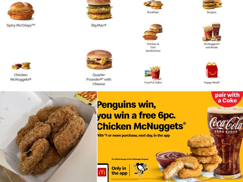 McDonald's Menu