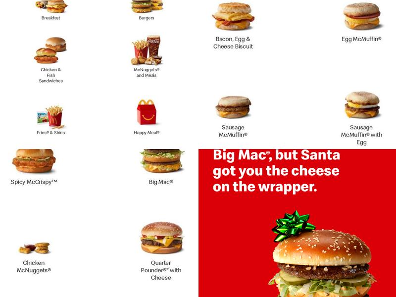 McDonald's Menu