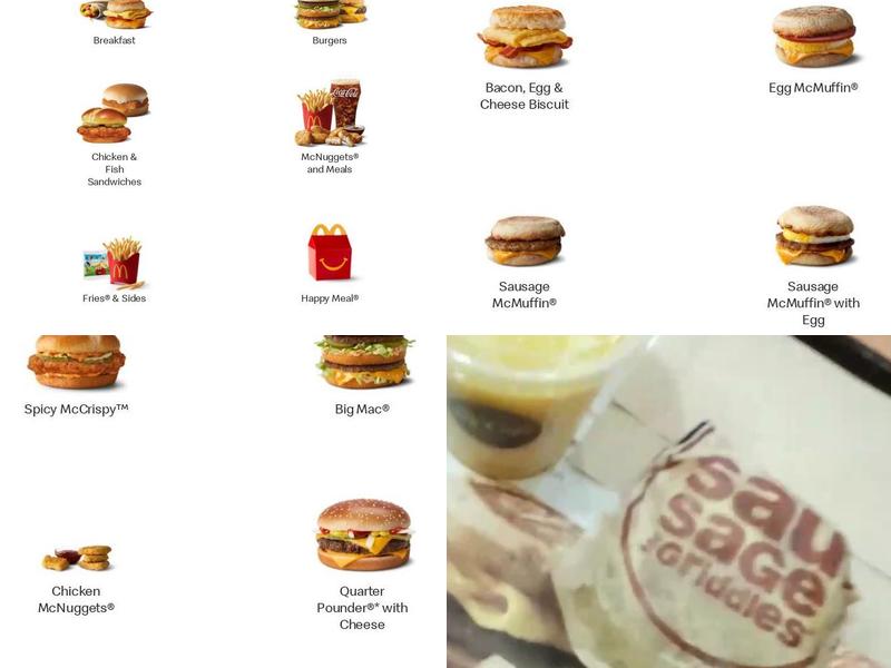McDonald's Menu