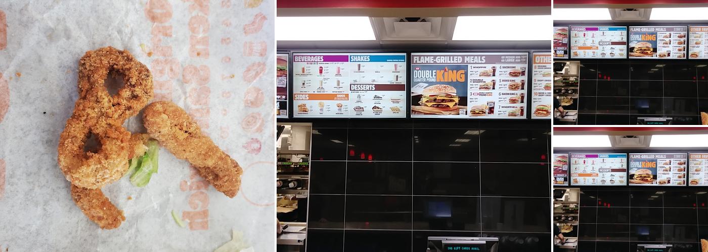 Burger King Menu