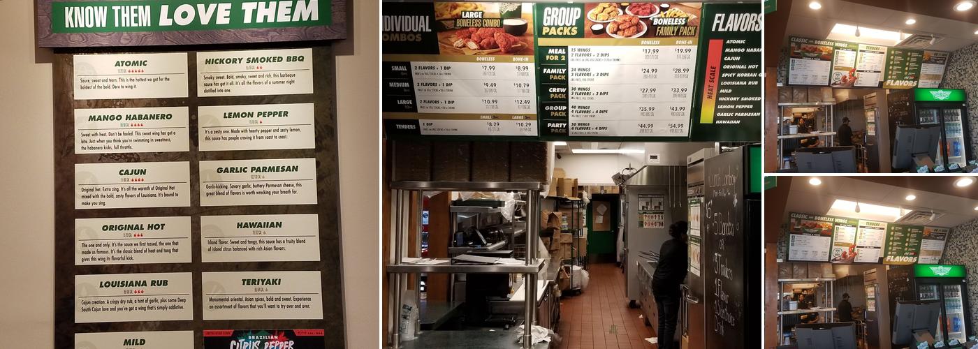 Wingstop Menu