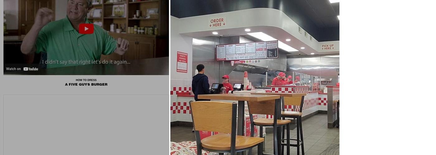 Five Guys Menu