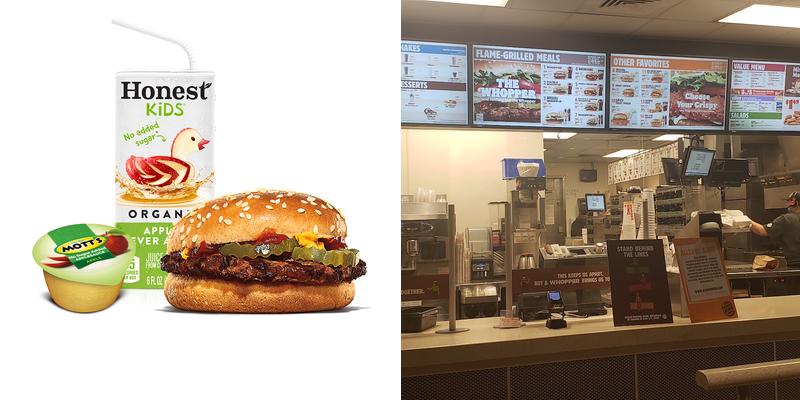 Burger King Menu
