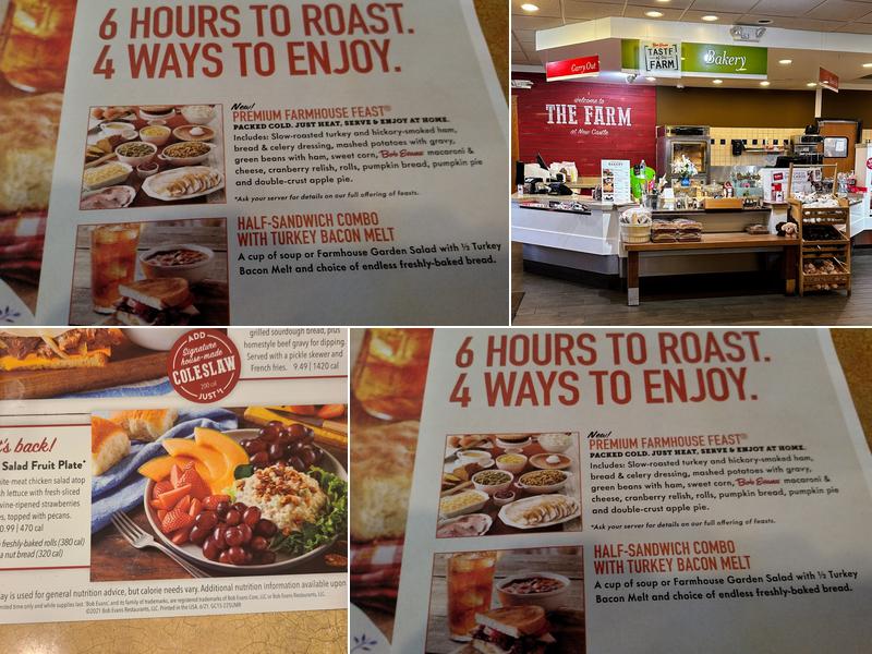 Bob Evans Menu