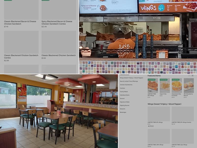 Popeyes Louisiana Kitchen Menu