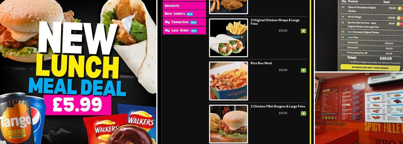 Tennessee Chicken (Gorse Hill) Menu