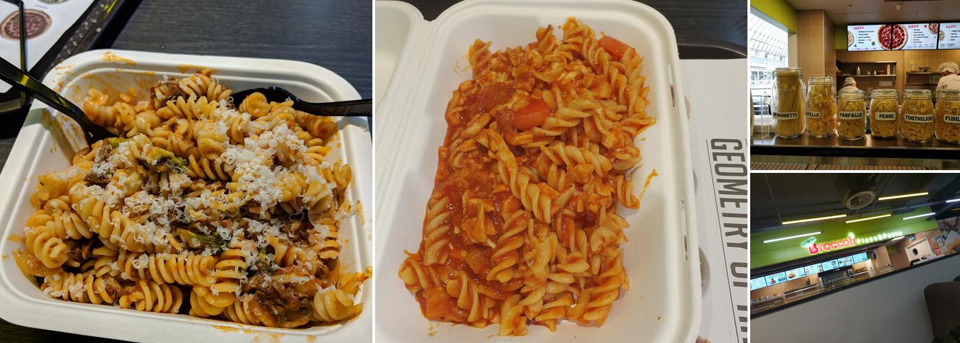 Broccoli Pizza & Pasta