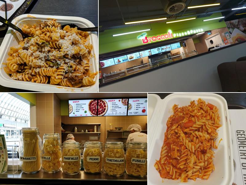 Broccoli Pizza & Pasta