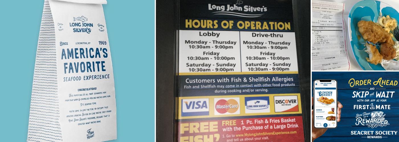 Long John Silver's Menu