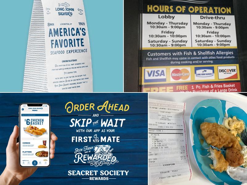 Long John Silver's Menu