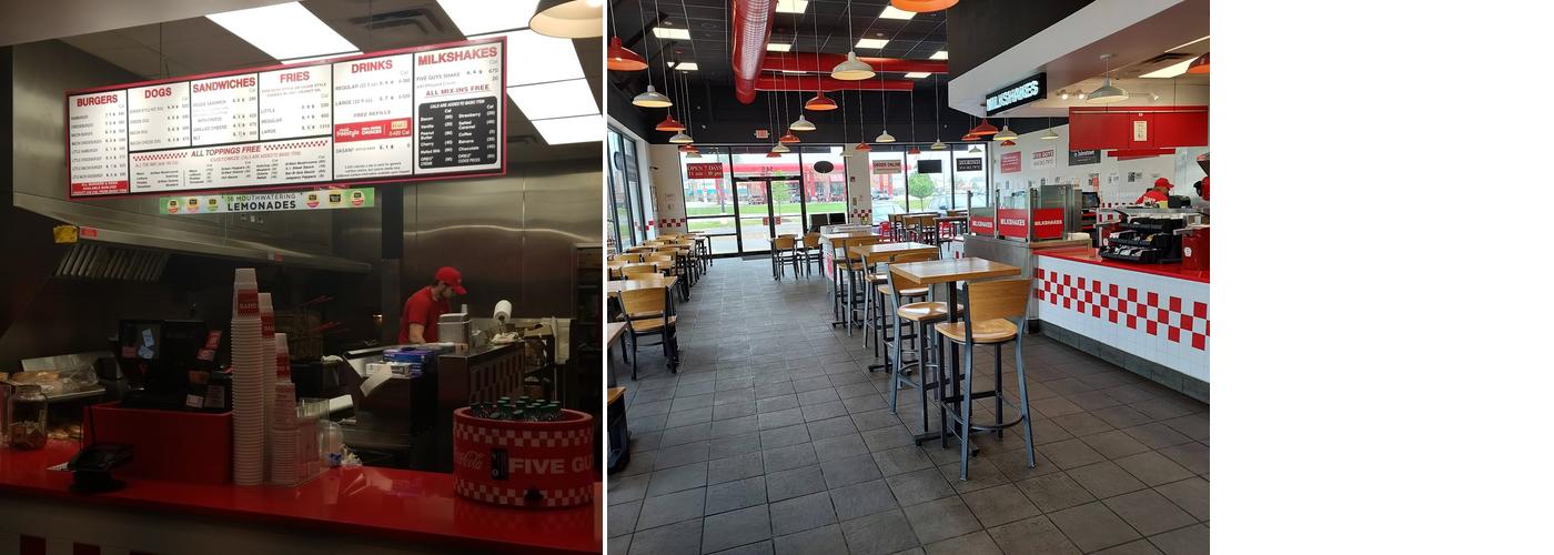 Five Guys Menu