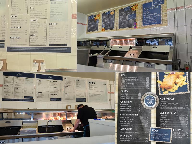 Thornwick Bay Fish & Chips Menu