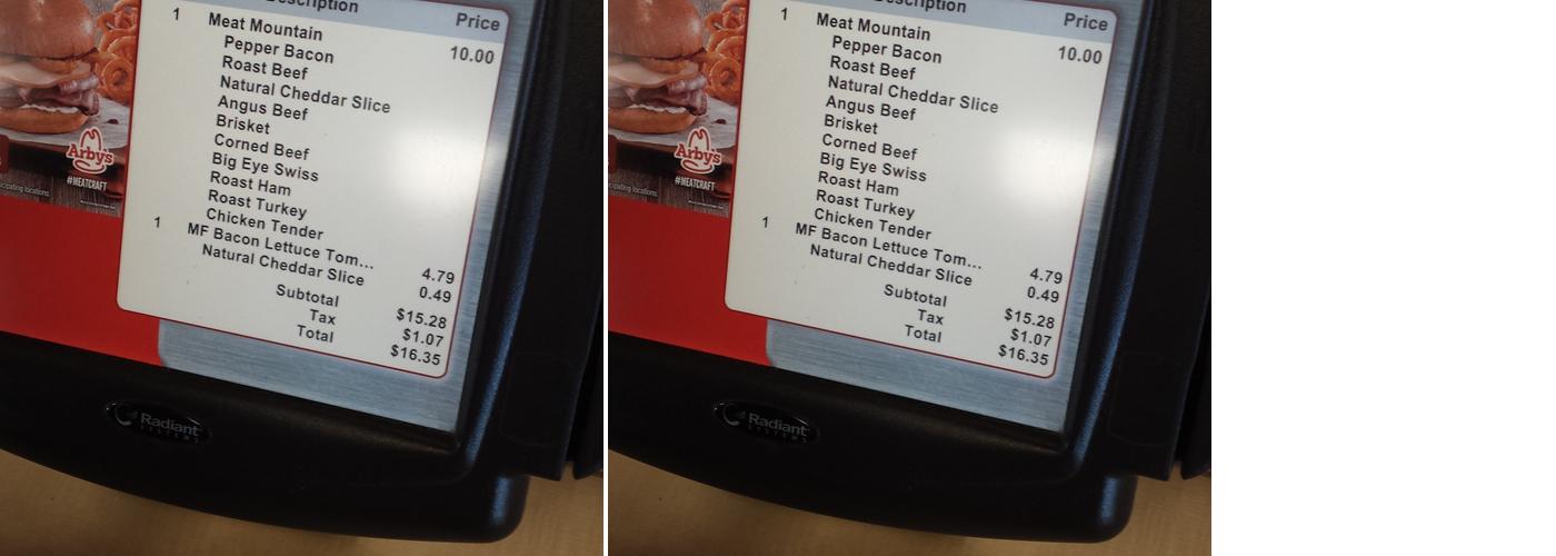Arby's Menu