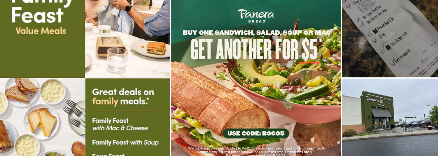 Panera Bread Menu
