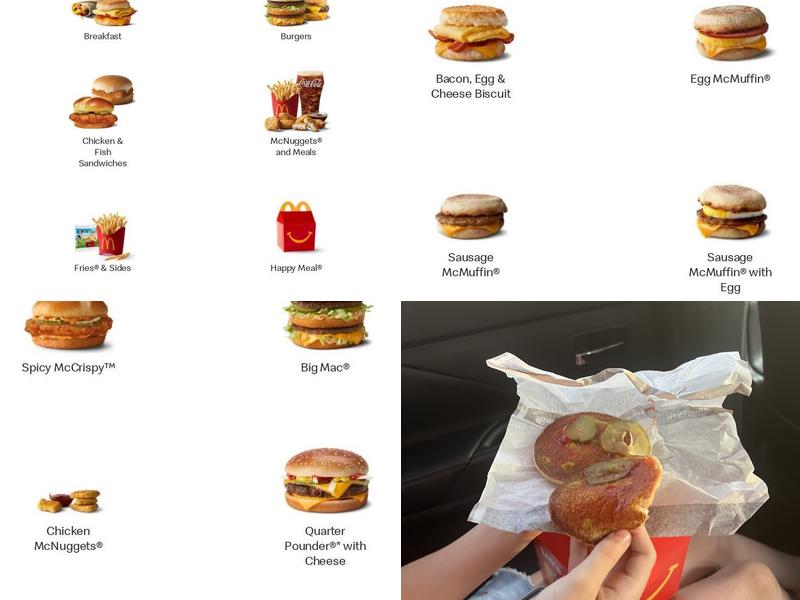 McDonald's Menu