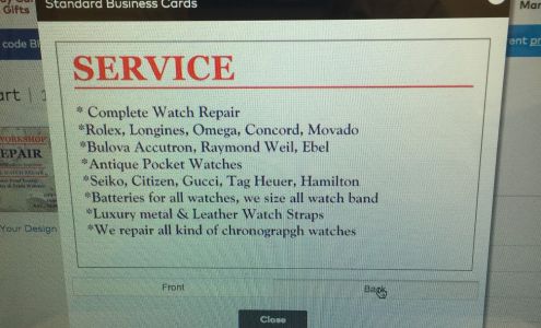 TIME KEEPERS WORKSHOP