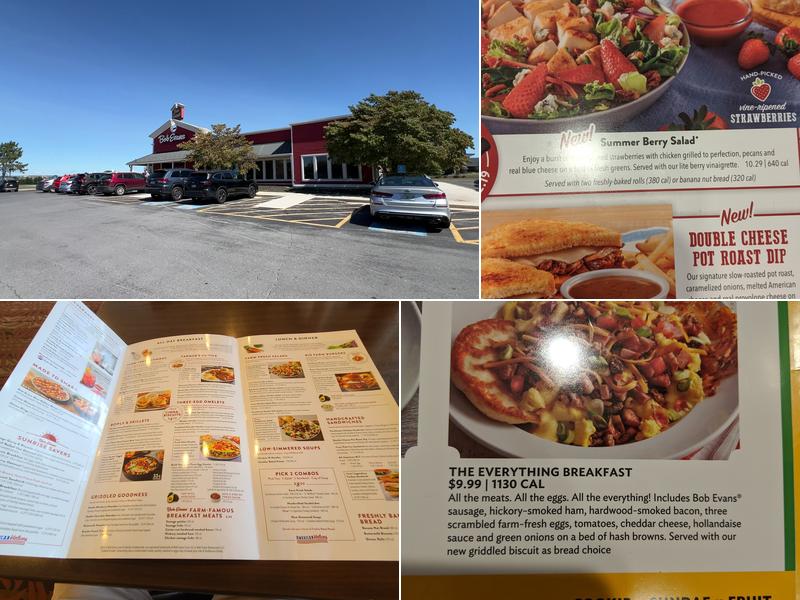 Bob Evans Menu