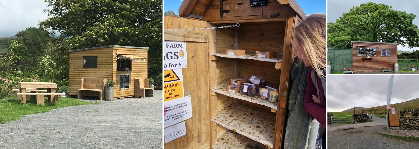 The Crosby Cake Cupboard & Snack Shed