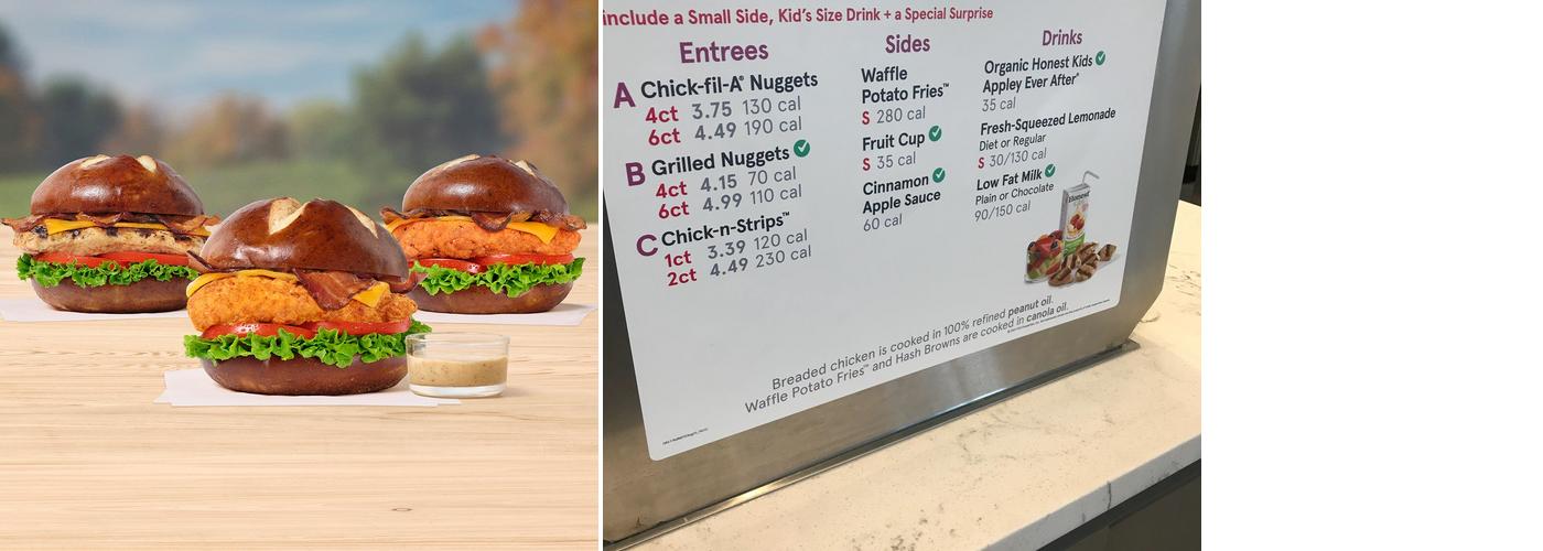 Chick-fil-A Menu