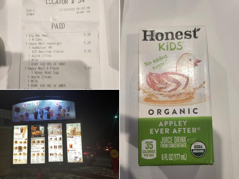 McDonald's Menu