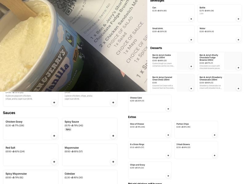 Toronto Fried Chicken Menu