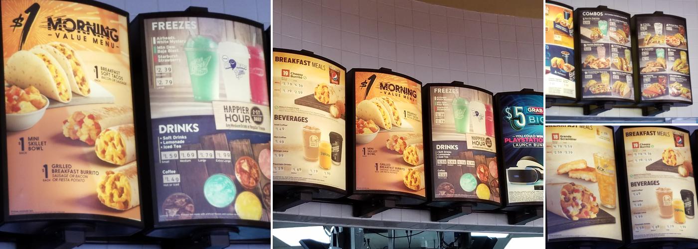 Taco Bell Menu