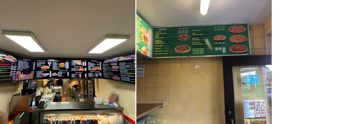 Stubbington Kebab House Menu