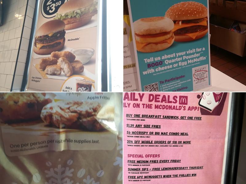 McDonald's Menu