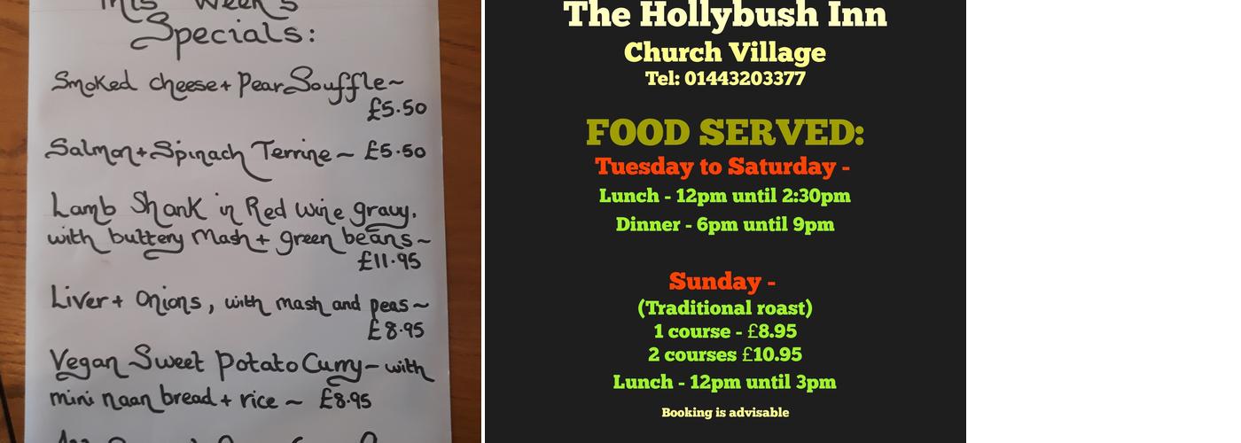 EI/Stonegate Hell Hole Menu