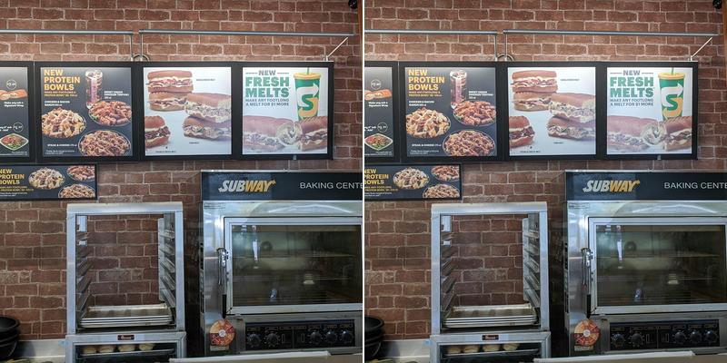 Subway Menu