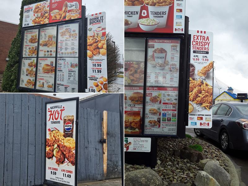 KFC Menu