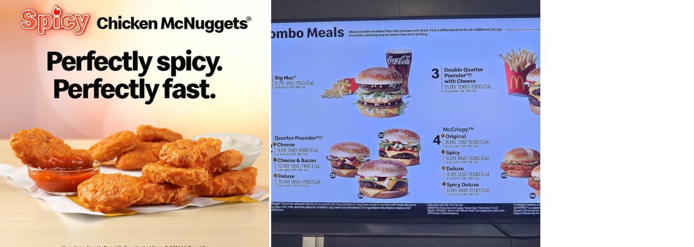 McDonald's Menu
