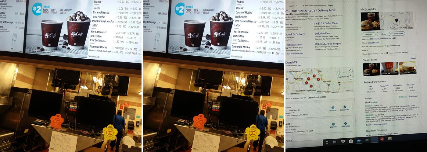 McDonald's Menu