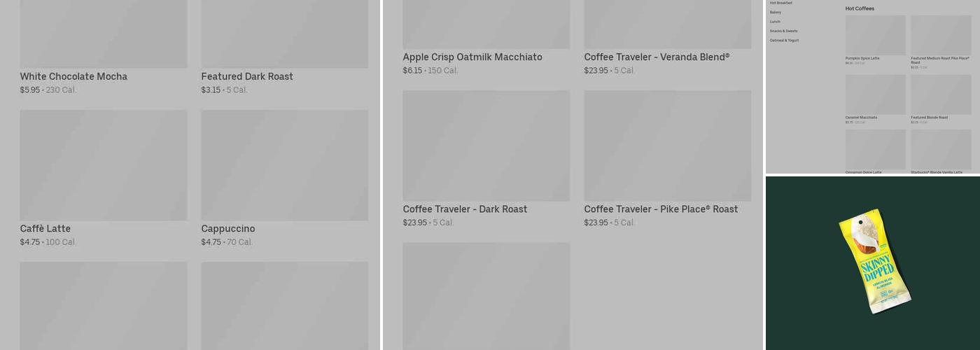 Starbucks Menu