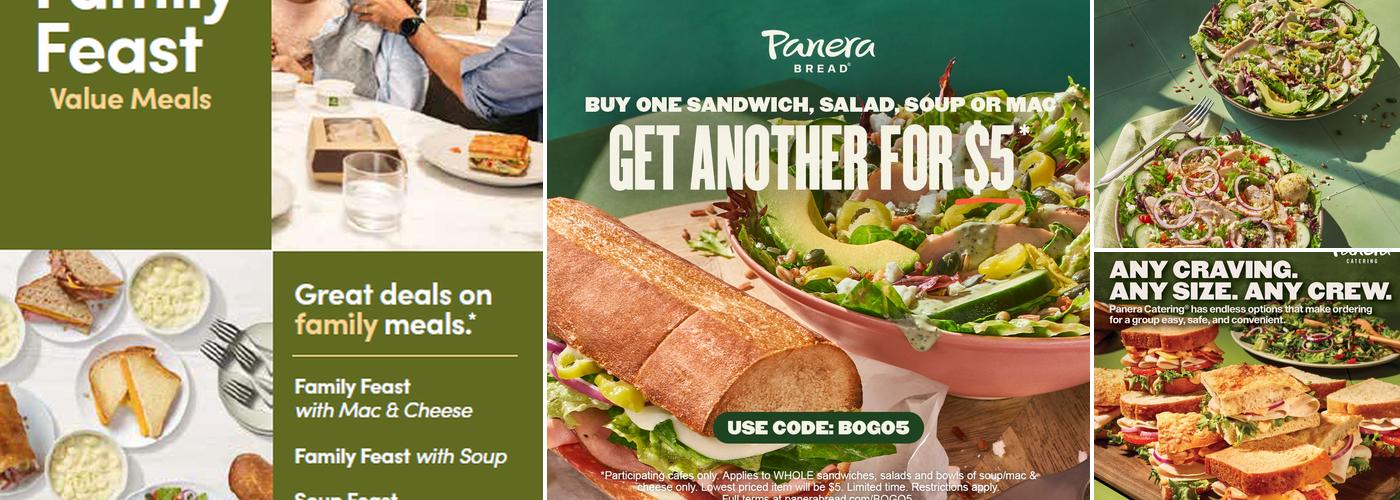 Panera Bread Menu
