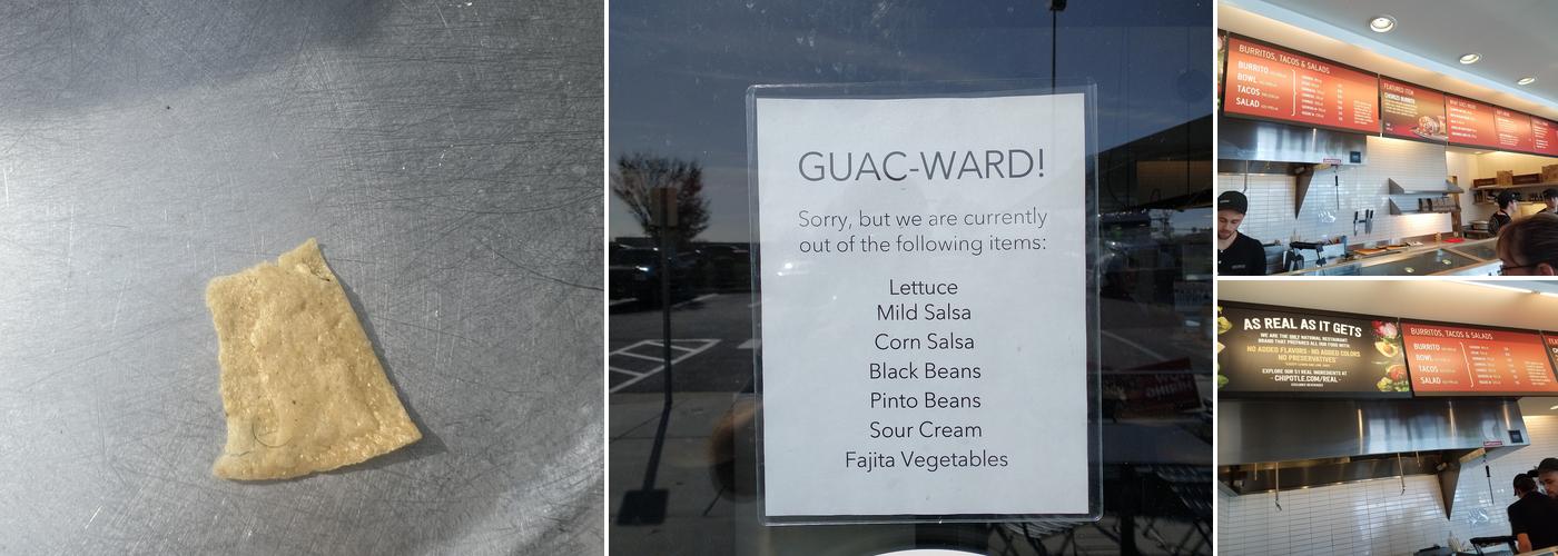 Chipotle Mexican Grill Menu