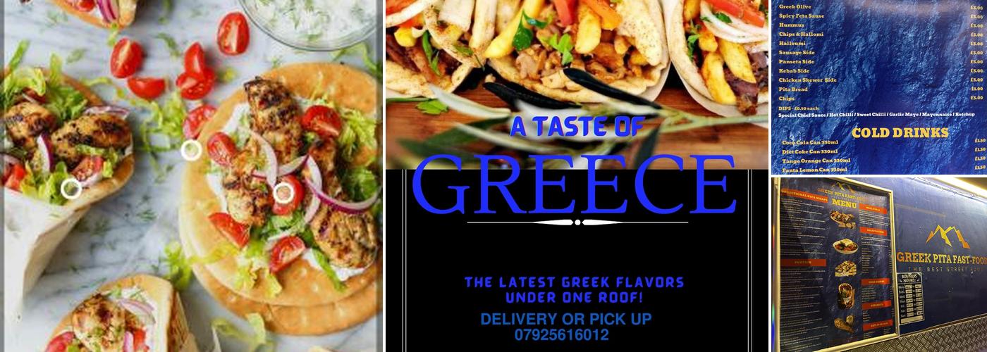 Greek Pita fast-food Menu
