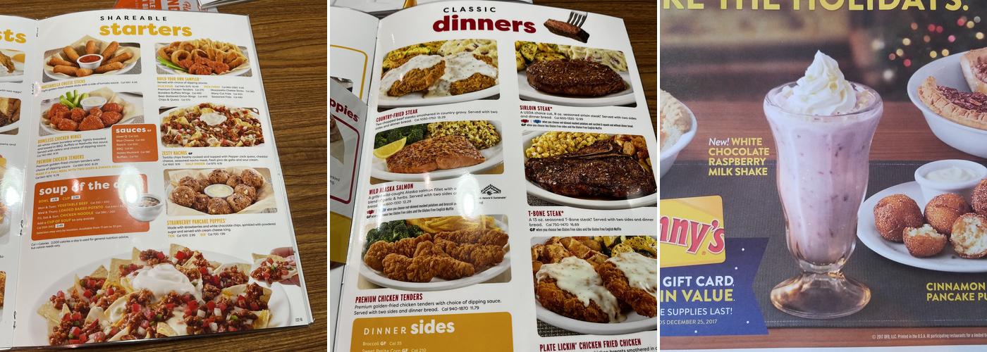 Denny's Menu