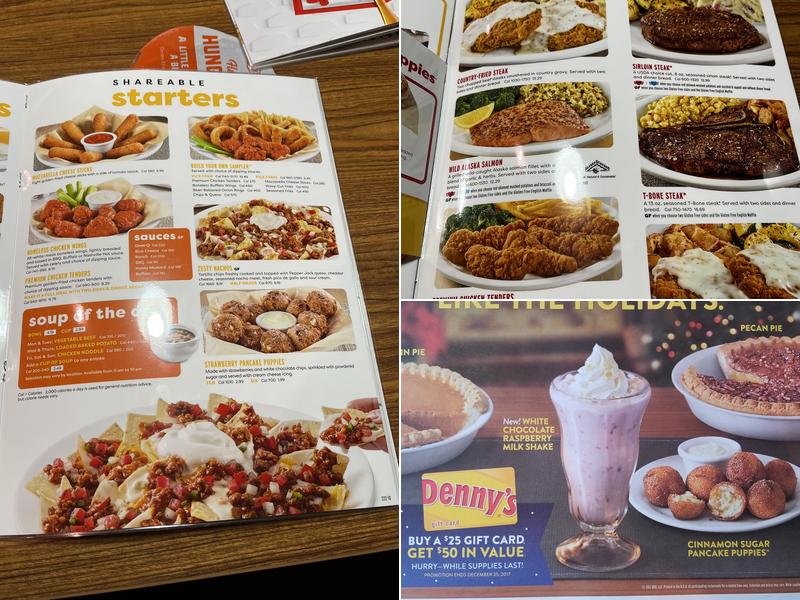 Denny's Menu
