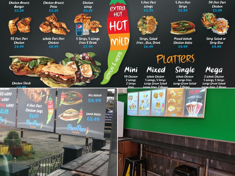 Peri Peri - Streatham Vale Menu