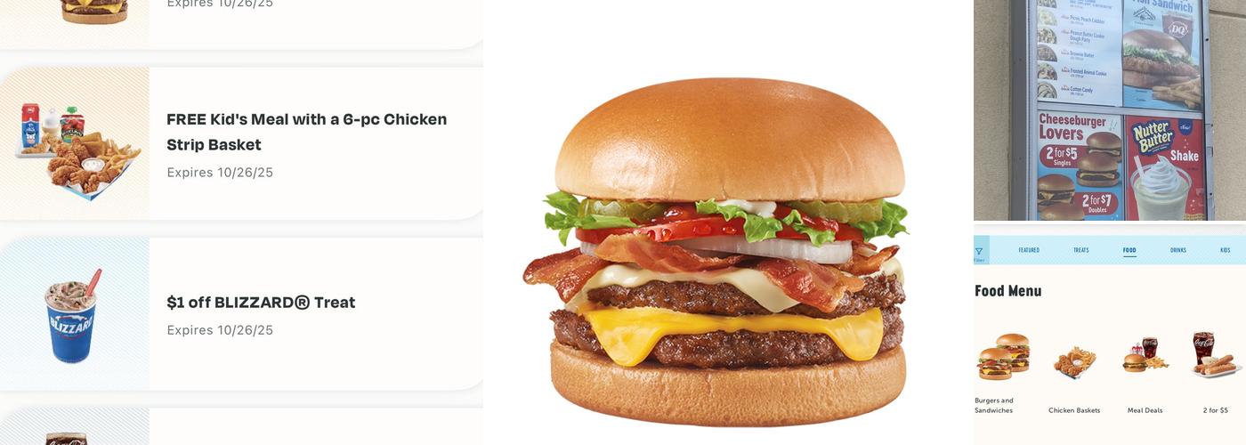 Dairy Queen Grill & Chill Menu