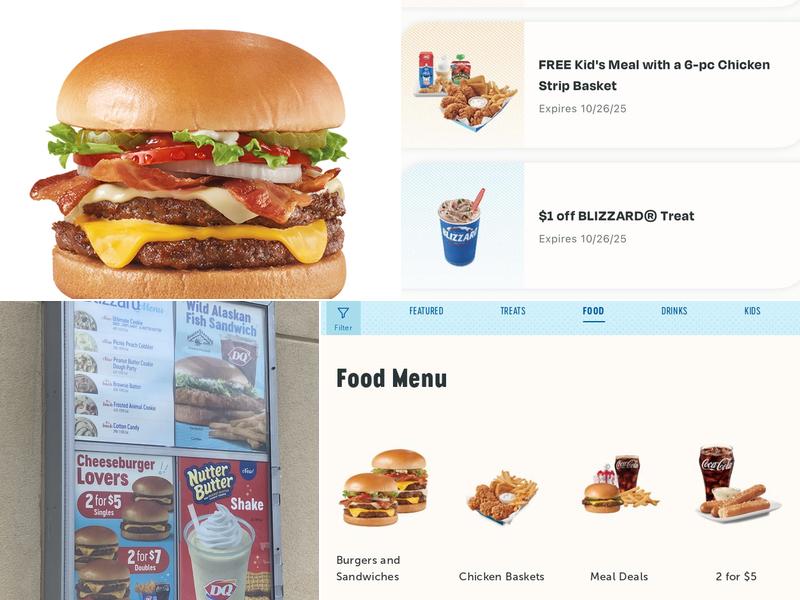 Dairy Queen Grill & Chill Menu