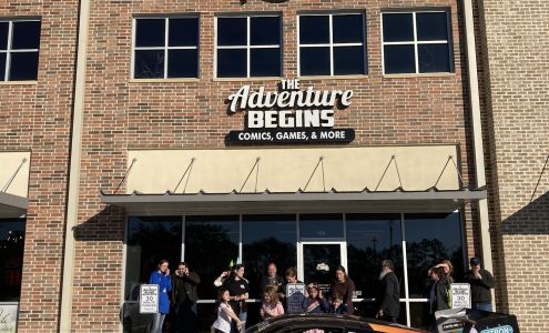 The Adventure Begins Comics, Games, & More