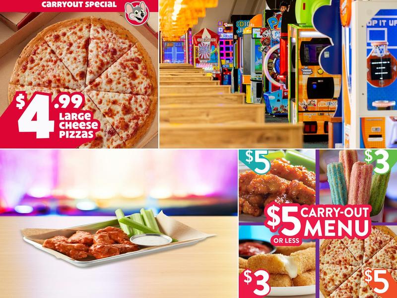 Chuck E. Cheese 5256 US-30 Suite 273, Greensburg
