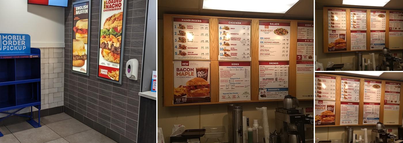 Wendy's Menu