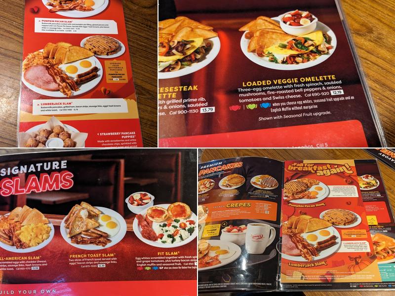 Denny's Menu