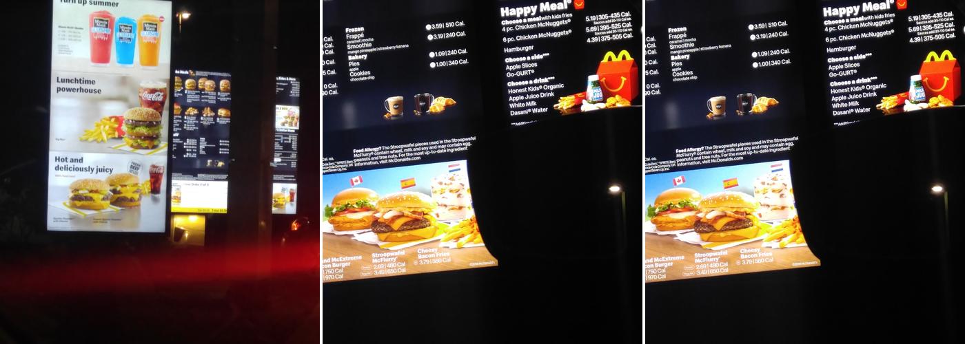 McDonald's Menu