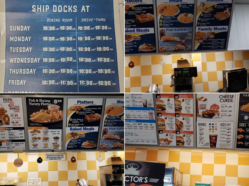A&W Restaurant Menu